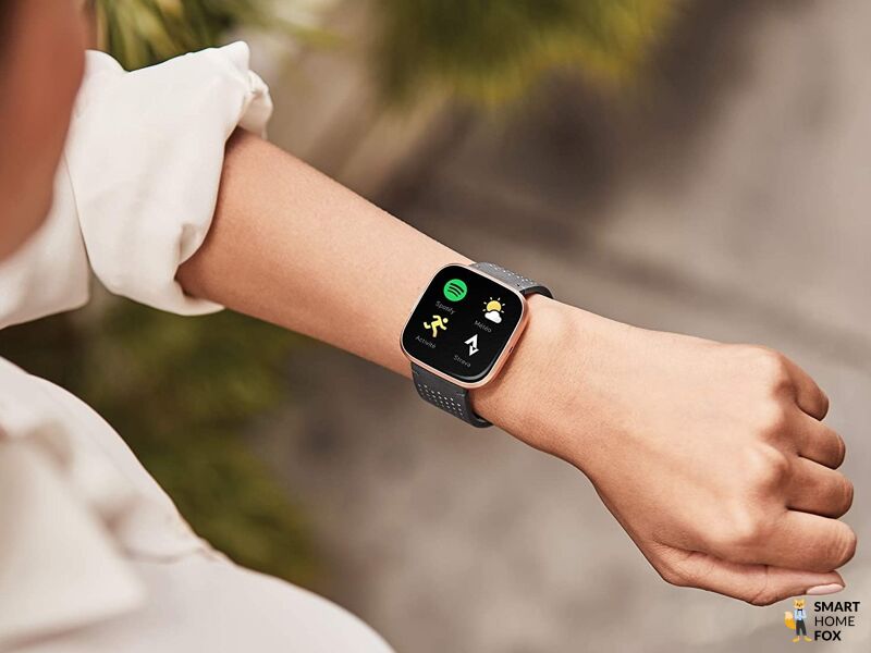 fitbit versa 2 poignet